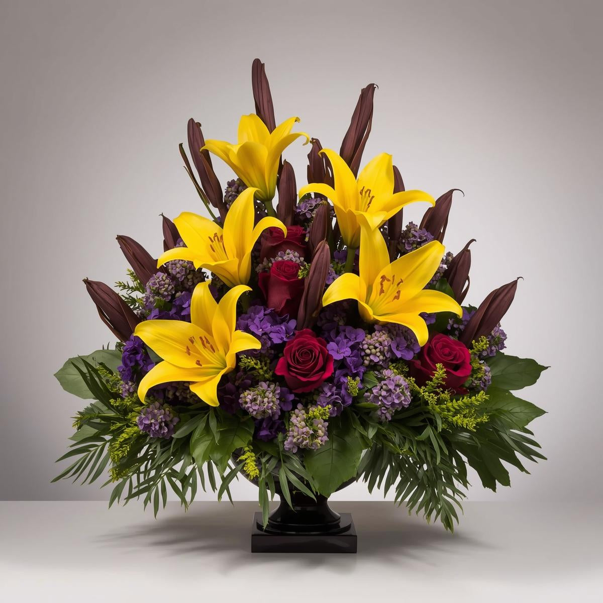 Noir Sonata Centerpiece