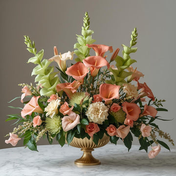 Golden Poise Centerpiece