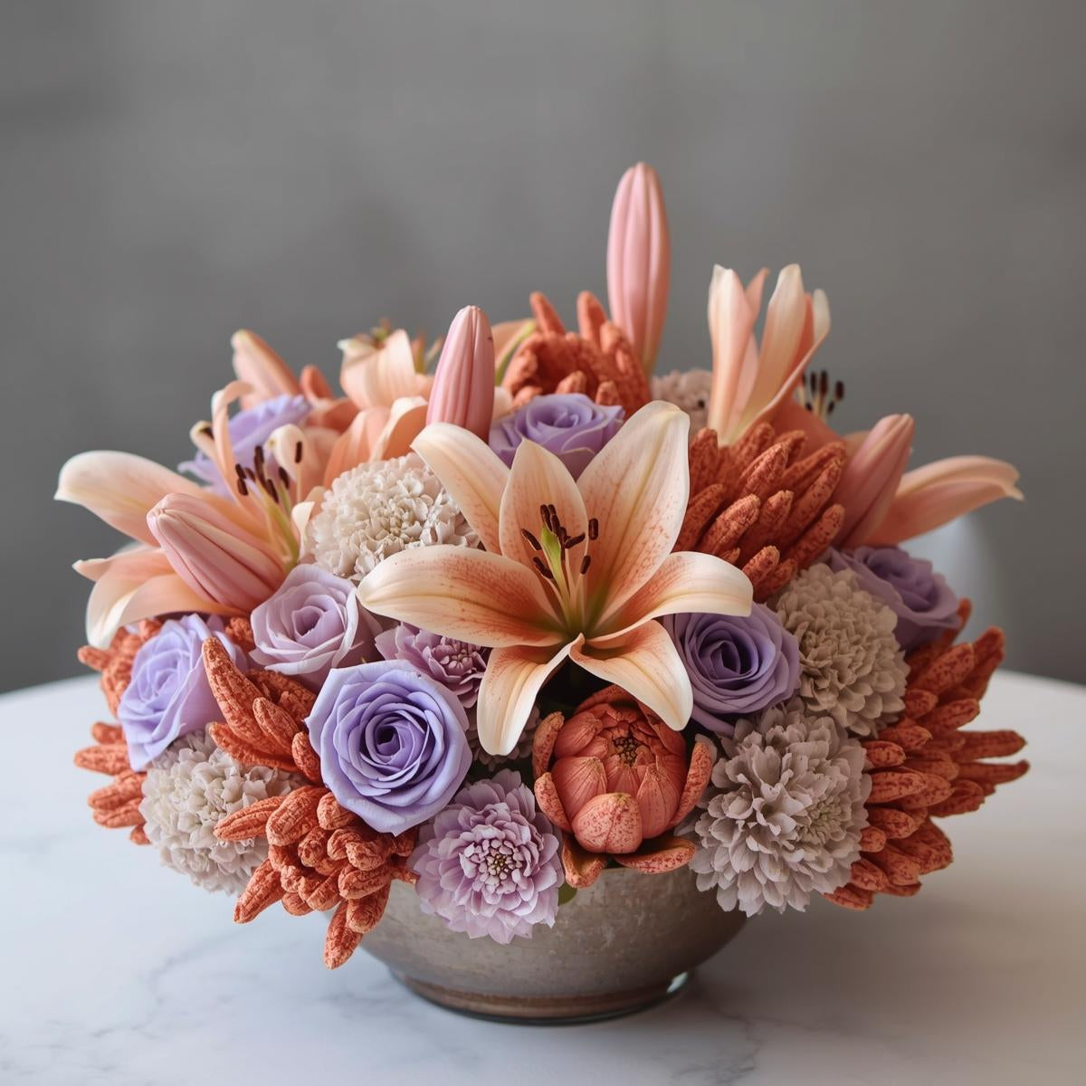 Twilight Bloom Centerpiece