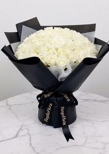 White Grace Deluxe-50 roses
